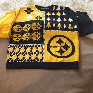 Pittsburgh Steelers ugly Christmas sweater